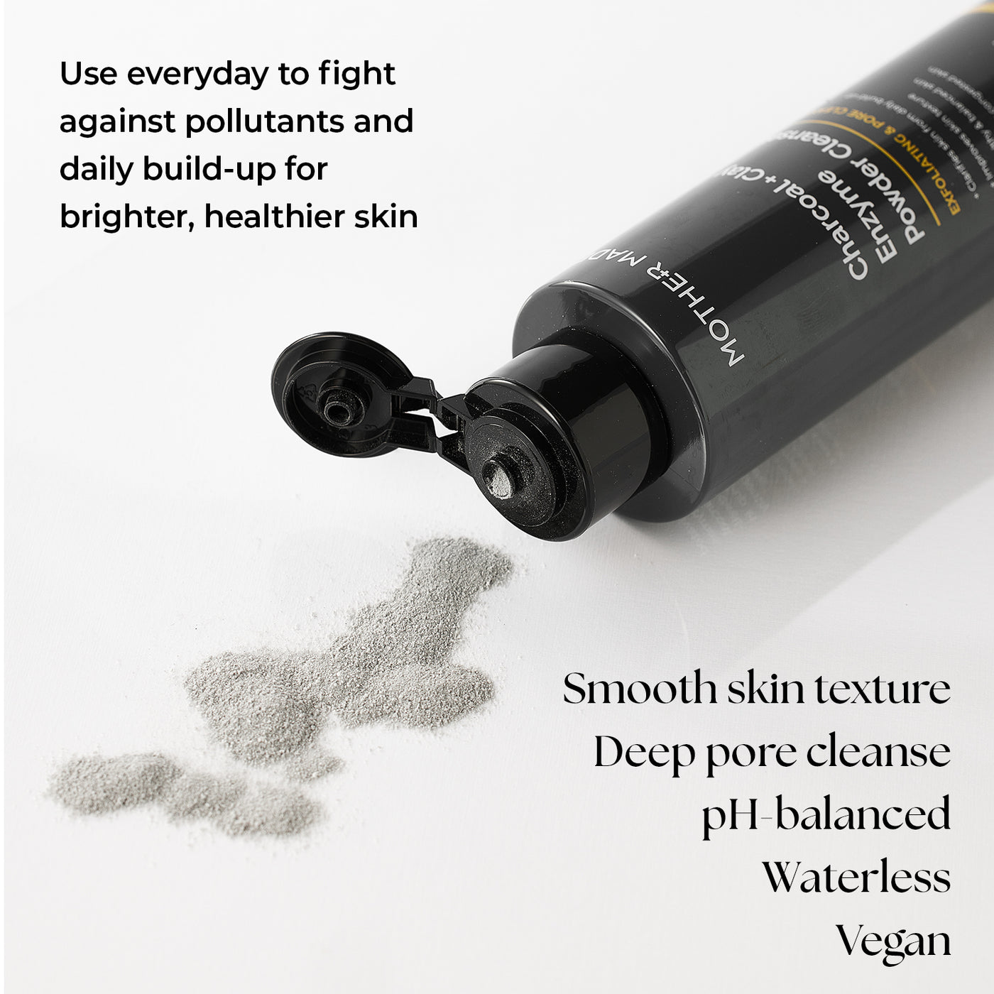 Charcoal Clay Enzyme Powder Face Cleanser